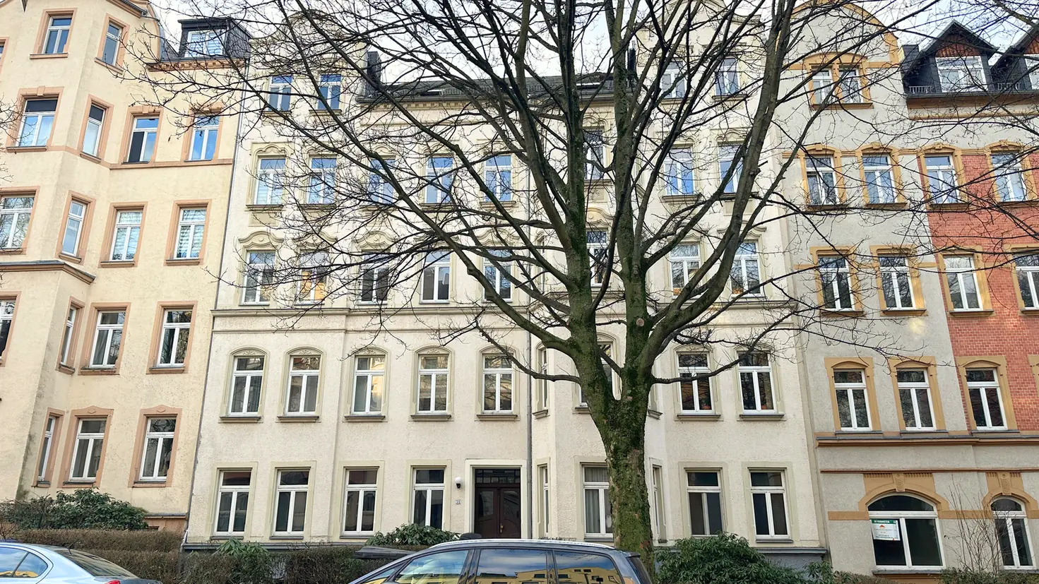 Helle 2-Zimmer-Altbauwohnung mit Einbauküche und Gartenmitbenutzung