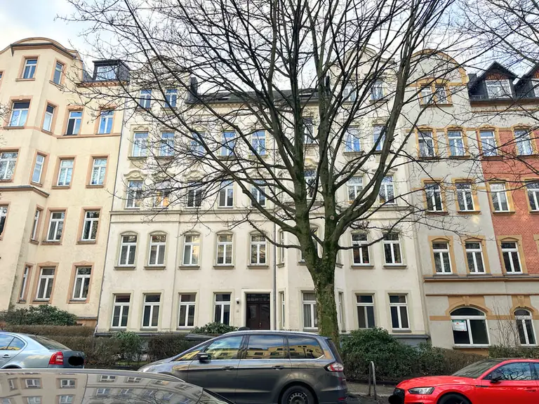 Helle 2-Zimmer-Altbauwohnung mit Einbauküche und Gartenmitbenutzung