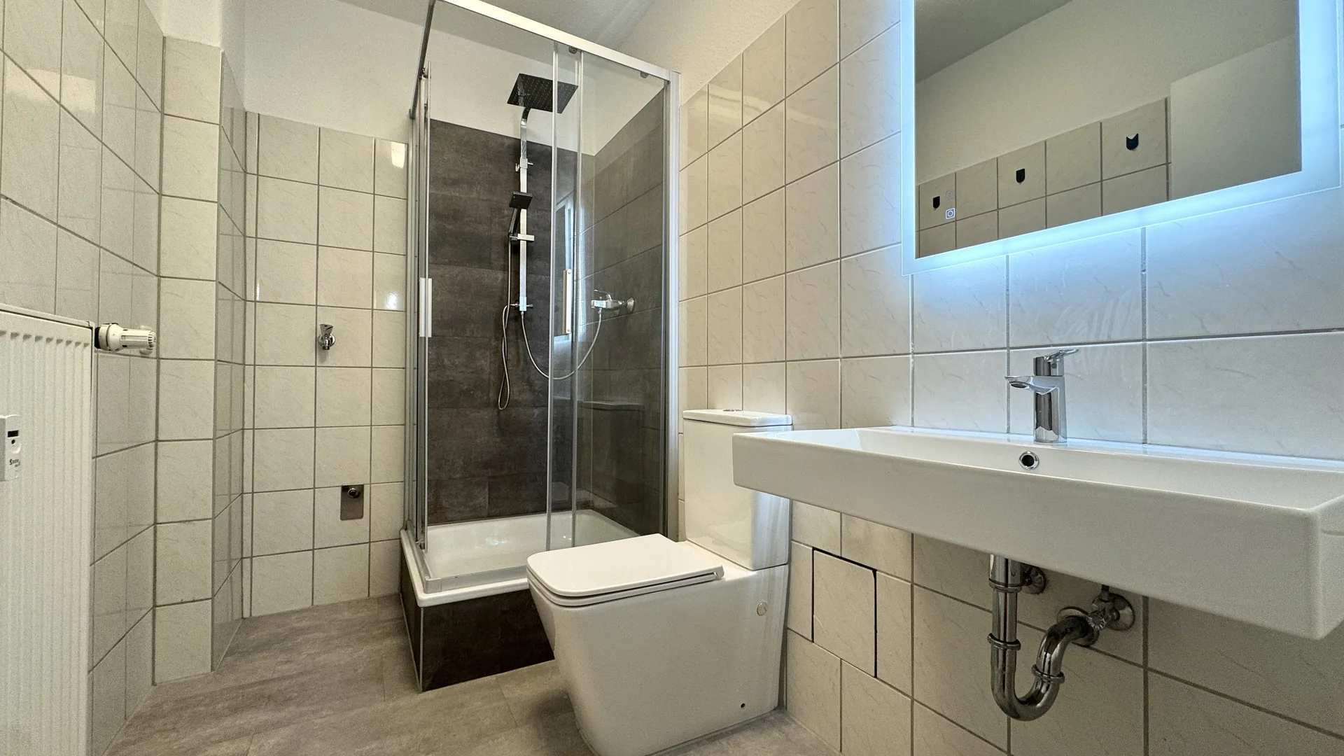 Gepflegte 3-Zimmer-Wohnung mit Balkon und modernem Badezimmer