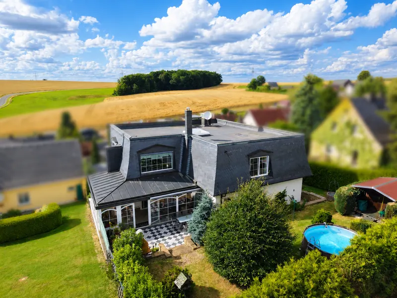 Villa in traumhaft ruhiger Lage von Frankenberg