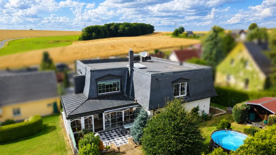 Villa in traumhaft ruhiger Lage von Frankenberg