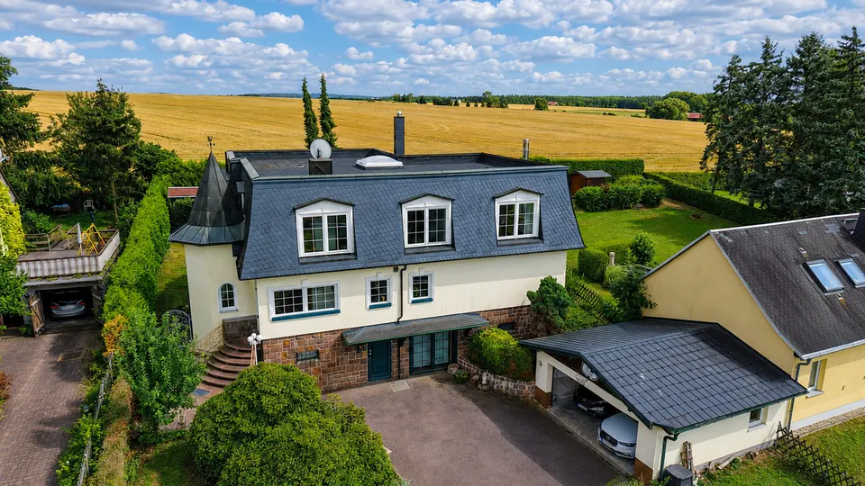 Villa in traumhaft ruhiger Lage von Frankenberg