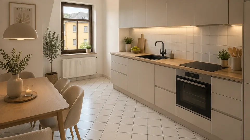 Apartment, 3 Rooms, approx. 77 m² in Chemnitz (Schloßchemnitz)