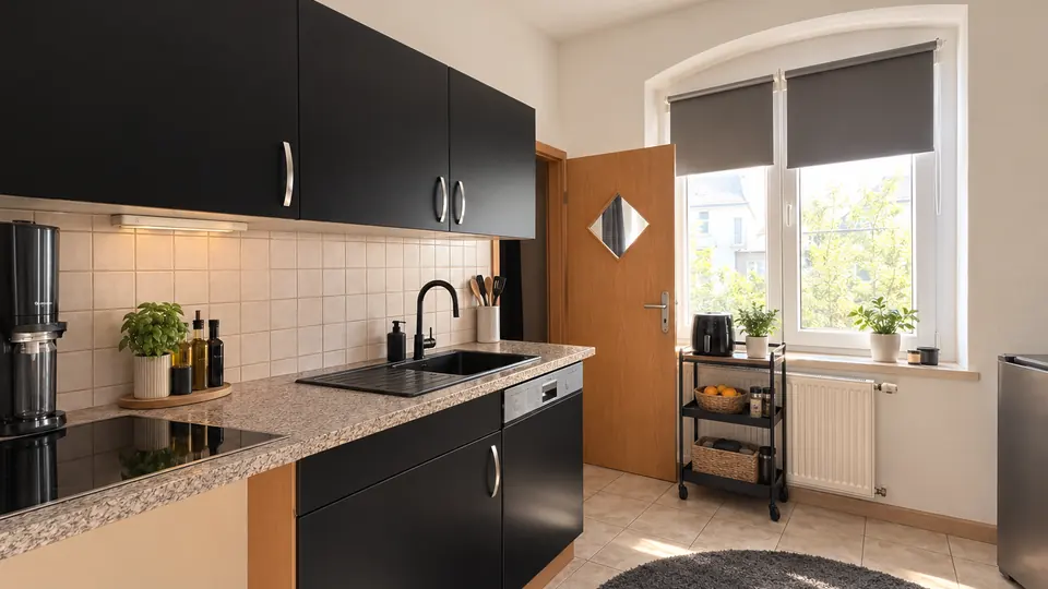 Gepflegte 2-Zimmer-Wohnung mit Einbauküche in Hohenstein-Ernstthal