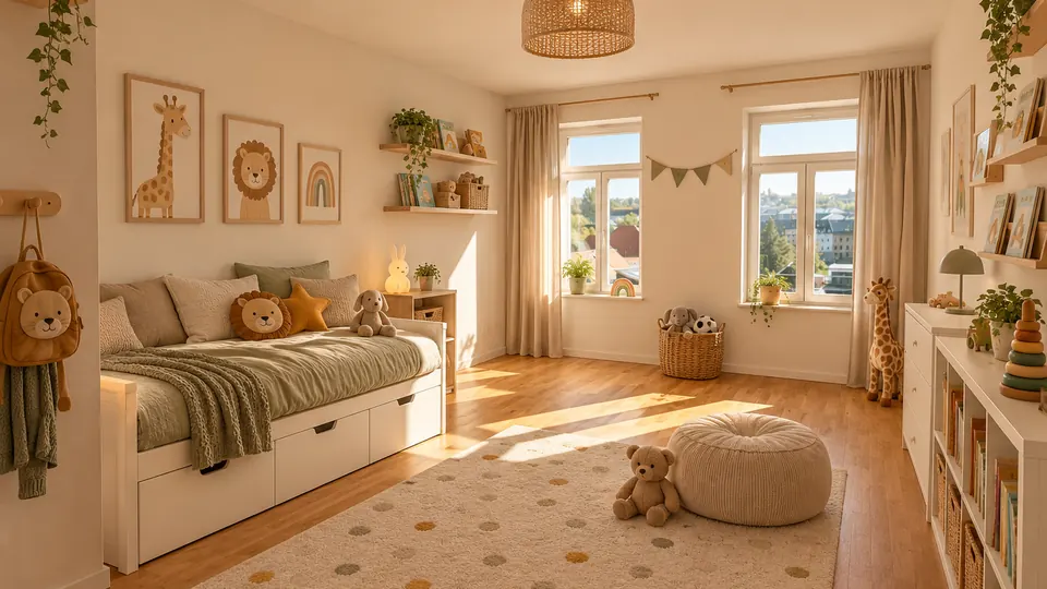 Modernisierte Wohnung mit stilvollem Tageslichtbad und Balkon