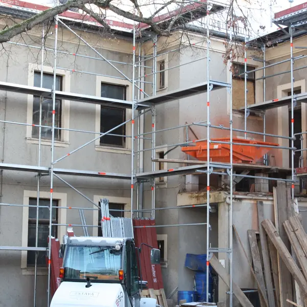 Handschuhfabrik Limbach-Oberfrohna, Aufnahme aus der Projektdokumentation