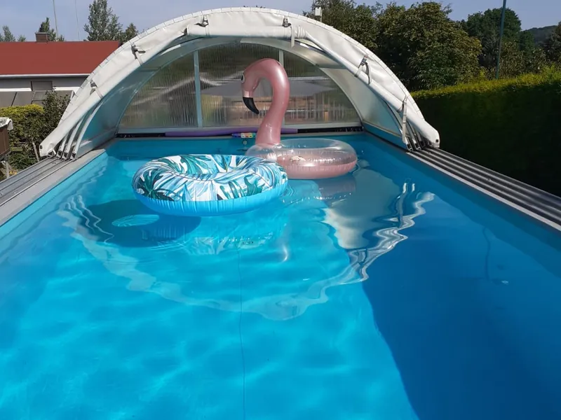 Idyllische Kleinoase mit Pool · Ihr Rückzugsort in Flöha!
