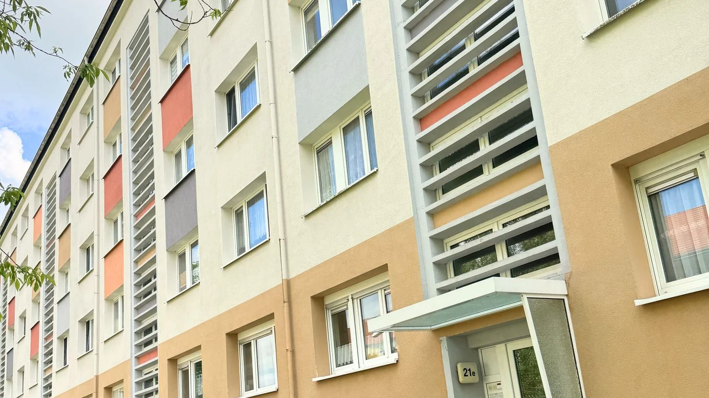 Apartment, 2 Rooms, approx. 46 m² in Limbach-Oberfrohna (Limbach)