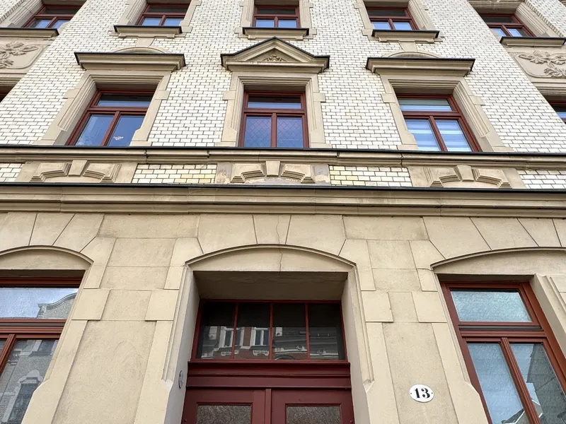 Charmante 3-Zimmer-Wohnung mit Gartenmitbenutzung in Gablenz