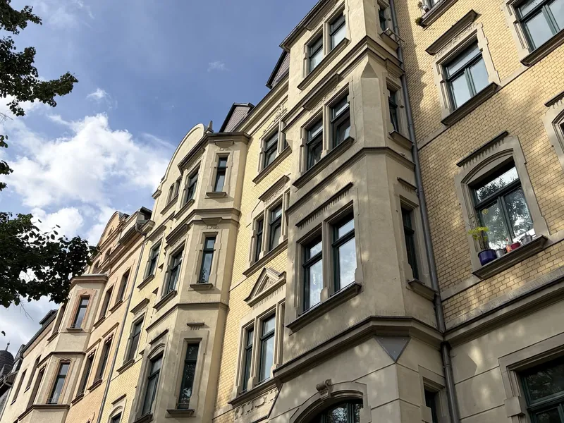 Vermietete Eigentumswohnung in Chemnitz-Kaßberg mit Süd-West-Balkon