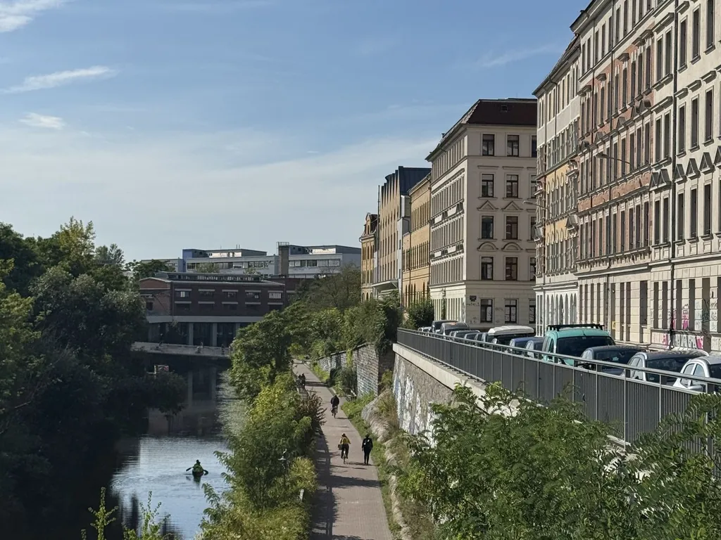 2-Zimmer-Eigentumswohnung direkt am Kanal in Plagwitz
